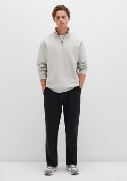 Siyah Basic Eşofman Altı 0010476-900