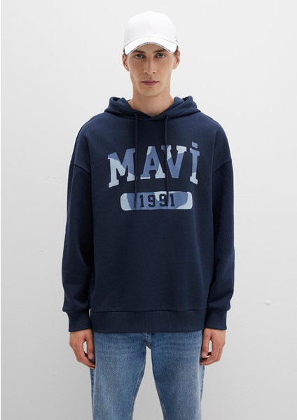 Mavi Baskılı Lacivert Sweatshirt 0S10301-70490 fırsatları
