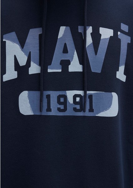 Mavi Baskılı Lacivert Sweatshirt 0S10301-70490