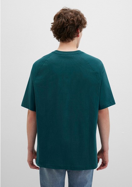 Pro Logo Baskılı Yeşil Tişört 0613076-71925 fırsatları