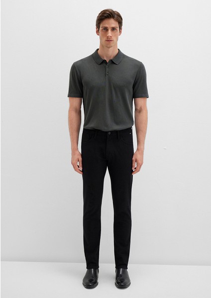 Marcus Siyah Comfort Jean Pantolon 0035123313 modelleri