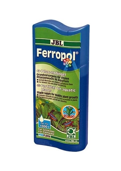 Jbl Ferropol Akvaryum Bitki Gübresi 250 ml
