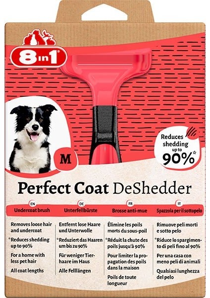 8 In 1 Perfect Coat Köpek Tüy Toplayıcı Tarak Medium