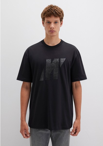 Mavi Pro Logo Baskılı Siyah Tişört 0613086-900 fırsatları