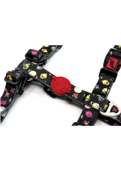 Tailpetz Space Desenli Köpek Göğüs Tasması Xsmall 20-34X23-38 cm fırsatları