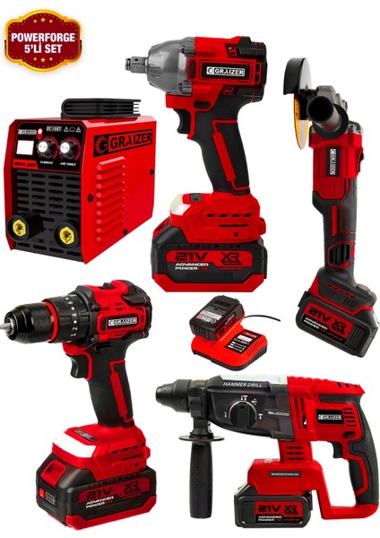 Alman Profosyonel Turbo Kaynak Makinesi Süper 4'lü Set fiyatları