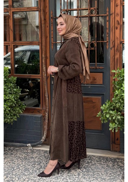 Nurcan Çetin Elbise 25153 Kahve fiyatları