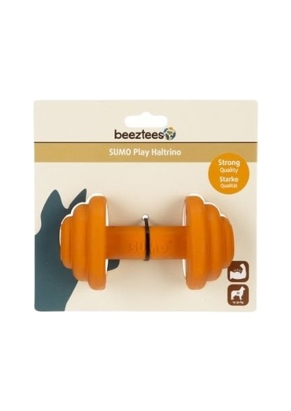 Beeztees Sumo Dental Halter Kauçuk Köpek Oyuncağı Turuncu 13 cm modelleri