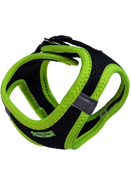 Doggie Havalı Dokuma Neon Küçük Irk Köpek Göğüs Tasması Xxsmall Sarı 26-30 cm fırsatları