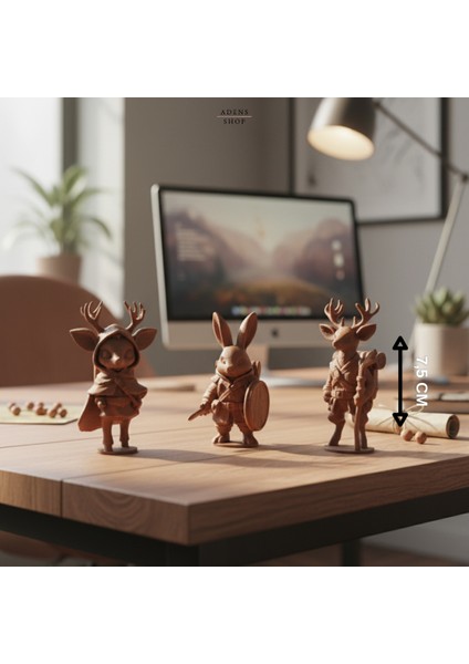 3 Maceracı Hayvan (Dişi Geyik, Erkek Geyik, Tavşan) fiyatları