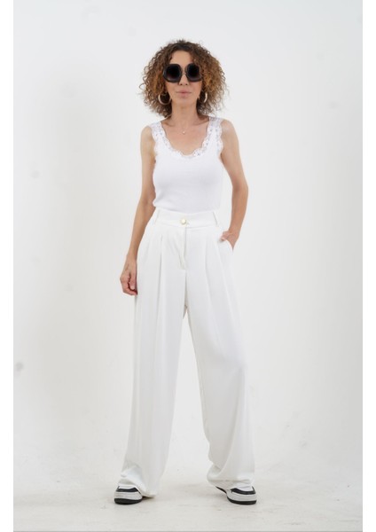 Beyaz Dantelli Atlet fiyatları