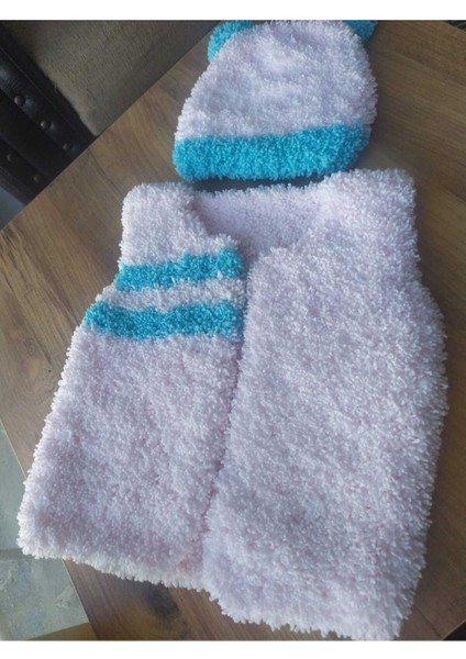 Ana Kuzusu Bebek Yelek Bere Takım