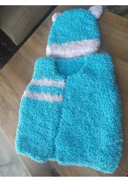 Ana Kuzusu Bebek Yelek Bere Takım