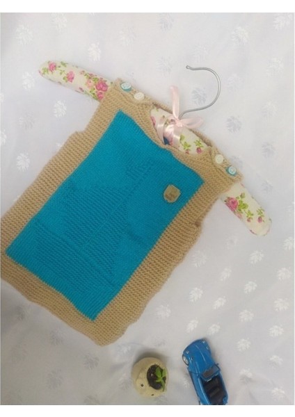 Tasarım Denizci Bebek Süveter Handmade