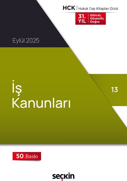 Iş Kanunları (Cep Kitabı)