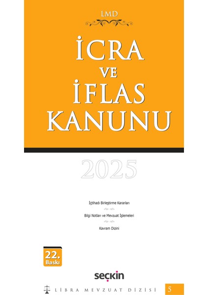 Icra ve Iflas Kanunu / Lmd–5