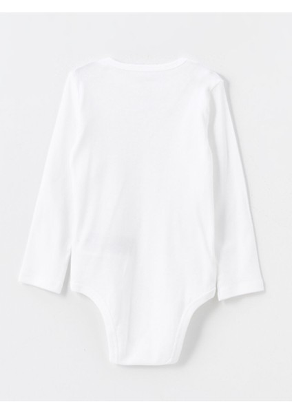 Yeni Sezon Bisiklet Yaka Basic Erkek Bebek Citcitli Bodysuit 2'li - W49163Z1 fırsatları