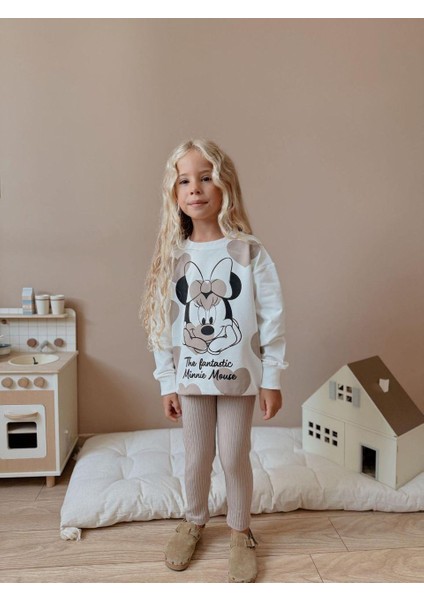 Karakterli Taytlı Kız Çocuk Ikili Takım