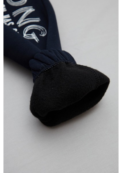 3 Iplik Stay Strong Baskılı Erkek Çocuk Jogger Eşofman Altı modelleri