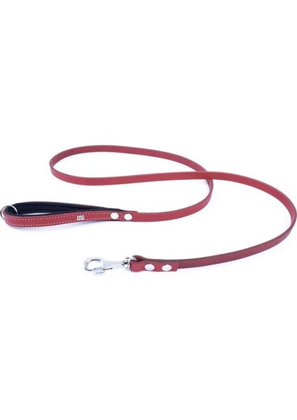 Doggie Konfor Deri Köpek Gezdirme Tasması Medium Kırmızı 1.5X150-150 cm fiyatları