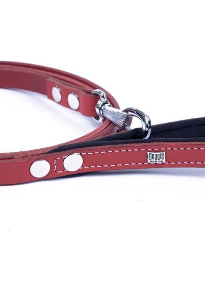 Doggie Konfor Deri Köpek Gezdirme Tasması Medium Kırmızı 1.5X150-150 cm modelleri