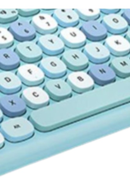 Büro Ev Ofis Bilgisayarı Için Sevimli Mavi Klavye Mouse Seti fiyatları