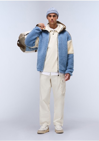 T-Tires Tam Fermuarlı Kapüşonlu Erkek Polar Üst fırsatları