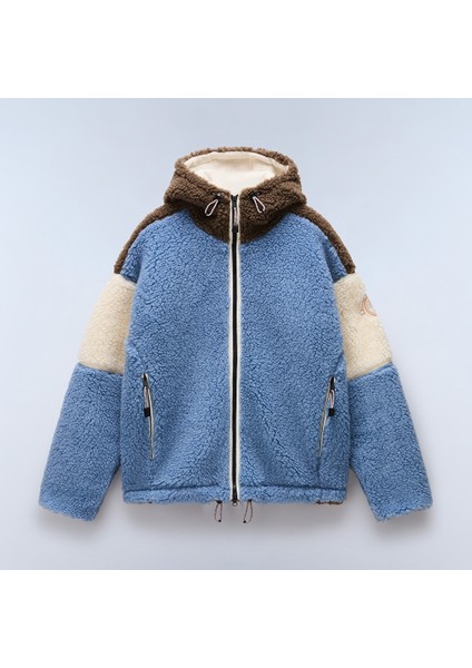 T-Tires Tam Fermuarlı Kapüşonlu Erkek Polar Üst indirimleri