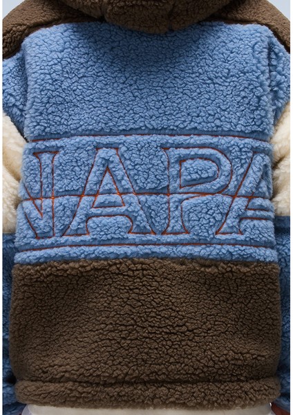 T-Tires Tam Fermuarlı Kapüşonlu Erkek Polar Üst