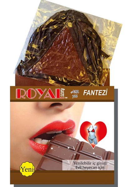 Fantezi Yenilebilir Çikolatalı Aromalı Iç Çamaşırı Takımı fiyatları