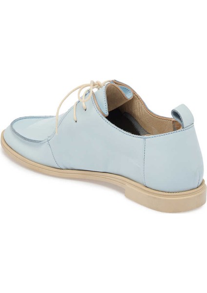 Mavi Hakiki Deri Kadın Casual Ayakkabı - K24I1AY67367-S1M