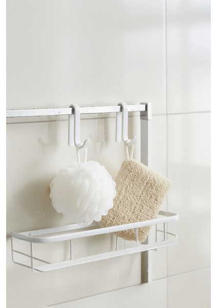 2’li Beyaz Askı Kanca Seti – Banyo & Mutfak Rafları Için Plastik Askı Aparatı fiyatları