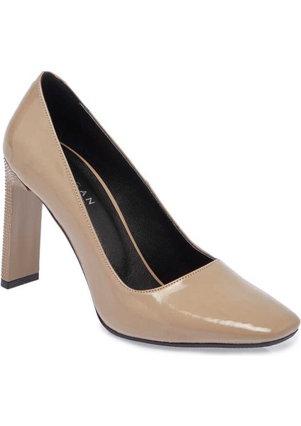 Vizon Hakiki Deri Kadın Topuklu Ayakkabı - K24I1AY67469-Q4X indirimleri