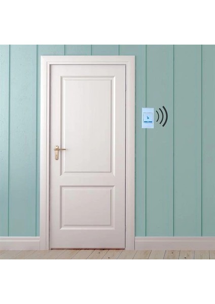 Wireless Bağlantılı Ev, Ofis, Daire Veya Bahçe Kapıları Için Kablosuz Kapı Zili (4887) fırsatları