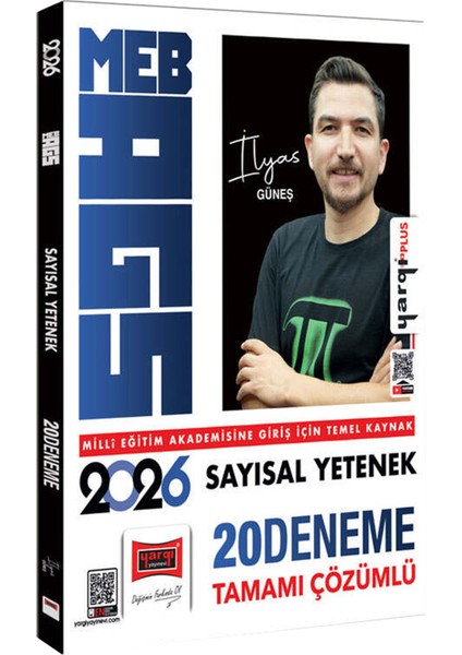 2026 Meb Ags Sözel ve Sayısal Yetenek Çözümlü 20 Deneme fiyatları