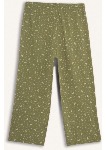 Beli Lastikli Desenli Pijama Altı-Fall in Love F7561AX25AU modelleri