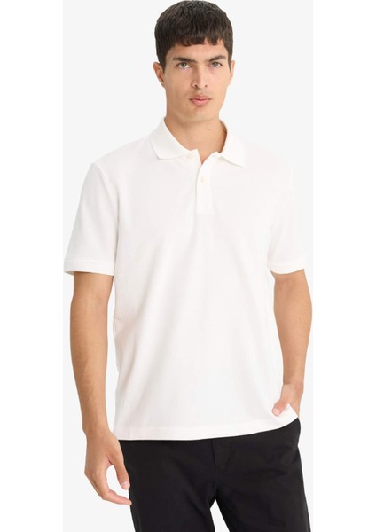 Regular Fit Polo Yaka Pike Kısa Kollu Tişört E9504AX25SM modelleri