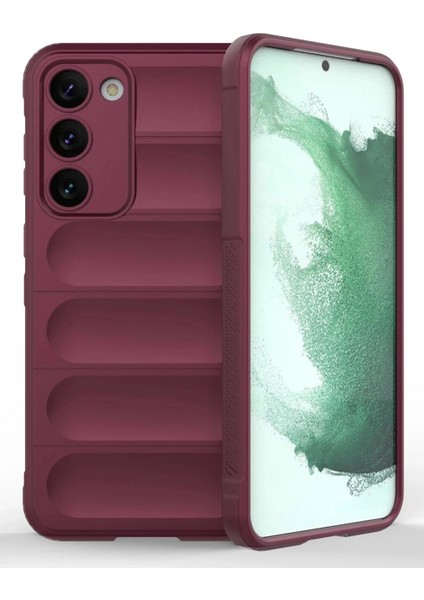 Samsung Galaxy S23 Plus Kılıf Optimum Silikon - Bordo