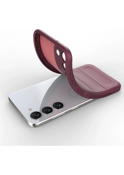 Samsung Galaxy S23 Plus Kılıf Optimum Silikon - Bordo fırsatları
