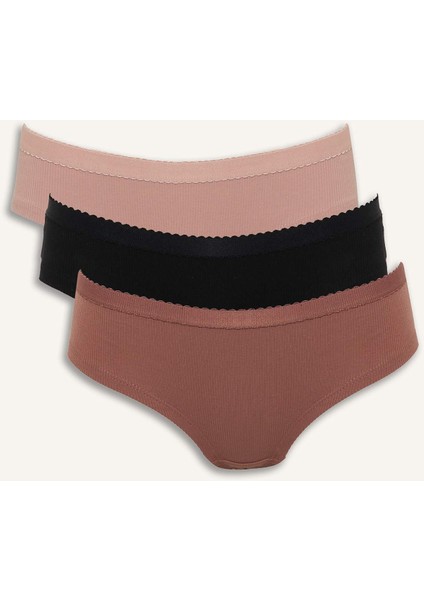 Ribana 3'lü Hipster Külot Fall in Love D8629AX25AU