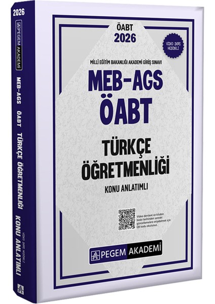 2026 Meb Ags Öabt Türkçe Öğretmenliği Konu ANLATIMI(1008 Sayfa)-Ags Konu Soru Seti