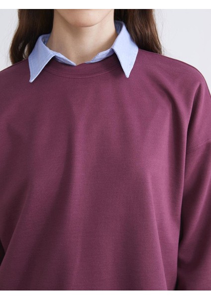 Bisiklet Yaka Kadın Sweatshirt (W5) modelleri