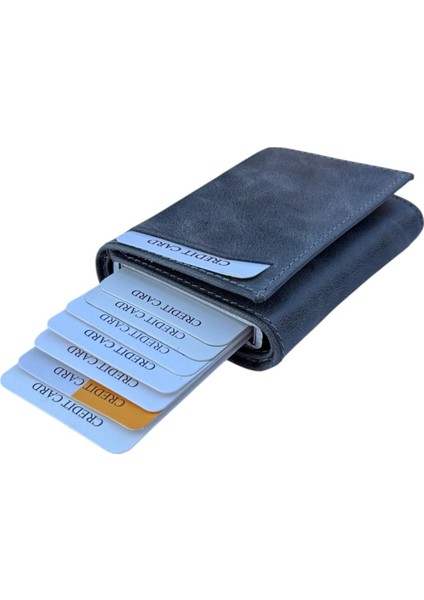 Ummaka Gri %100 Deri Mekanizmalı Kartlık modelleri