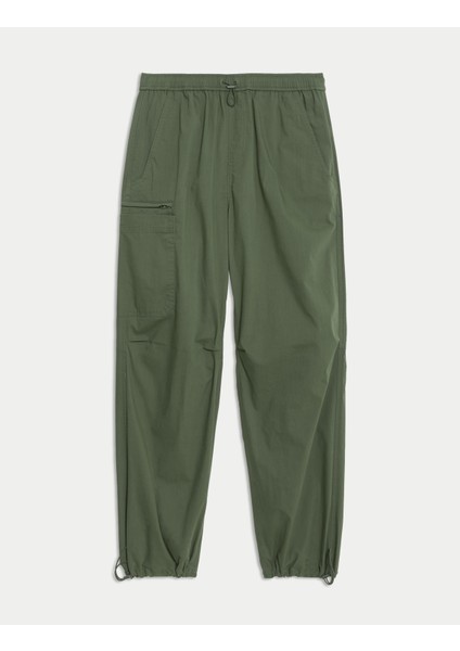 Loose Fit Paraşüt Kargo Pantolon