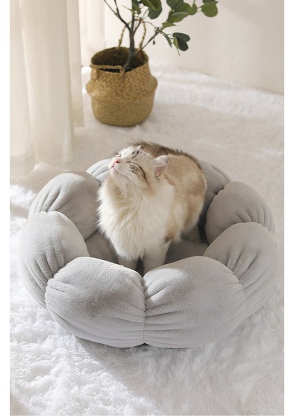 50CM Pembe Yumuşak Dokulu Kedi ve Köpek Yatağı (Yurt Dışından) fırsatları