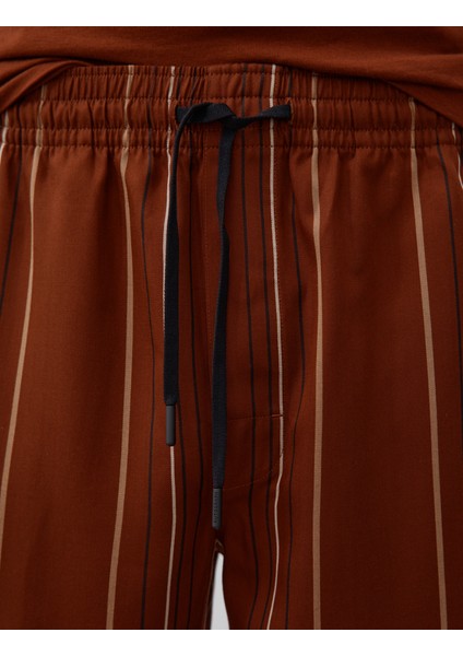 Lyosel Çizgili Pijama Altı