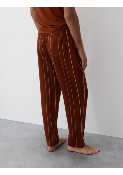 Lyosel Çizgili Pijama Altı