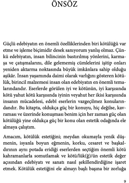 Kötülük Estetiği - Hacer Selçuk