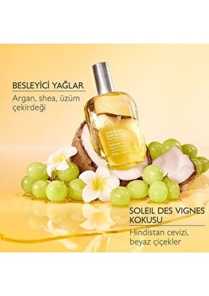 Huile De Soin Soleil Des Vignes 50 ml Arındırıcı Etkili Vücut Bakım Yağı fiyatları