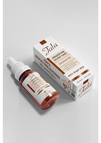 Hindistan Cevizi Yağı 20 ml Soğuk Sıkım Doğal Yağ Sıkılaştırıcı Etki ile Unisex Kullanım